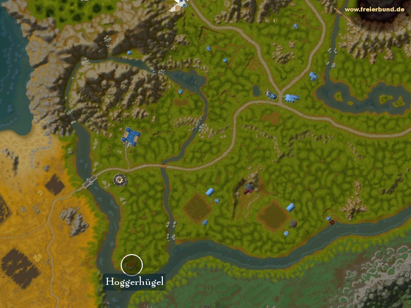Hoggerhügel (Hogger Hill) Landmark WoW World of Warcraft 