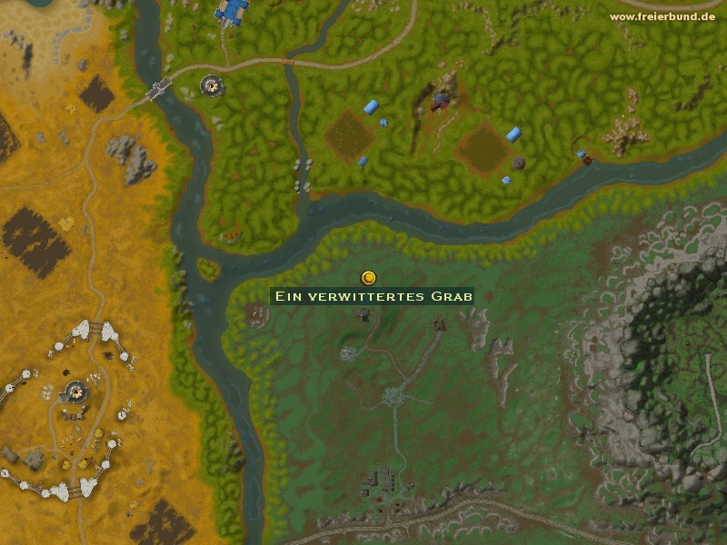 Ein verwittertes Grab (A Weathered Grave) Quest-Gegenstand WoW World of Warcraft 