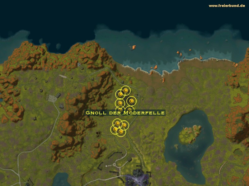 Gnoll der Moderfelle (Rot Hide Gnoll) Monster WoW World of Warcraft 