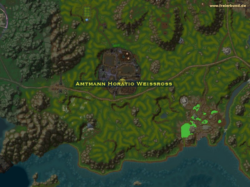 Amtmann Horatio Weißross (Clerk Horrace Whitesteed) Monster WoW World of Warcraft 