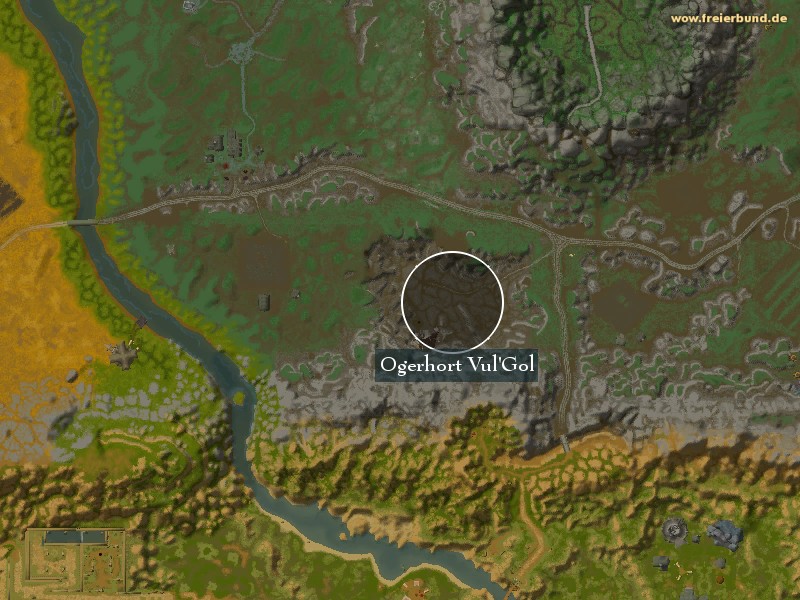 Ogerhort Vul'Gol (Vul'Gol Ogre Mound) Landmark WoW World of Warcraft 