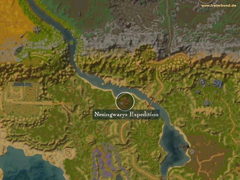 Nesingwarys Expedition (Nesingwary's Expedition) Landmark WoW World of Warcraft 