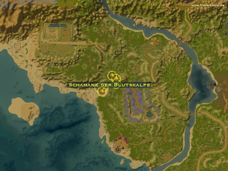 Schamane der Blutskalpe (Bloodscalp Shaman) Monster WoW World of Warcraft 