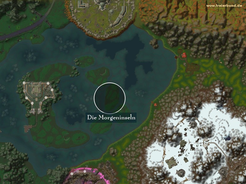 Die Morgeninseln (The Dawning Isles) Landmark WoW World of Warcraft 