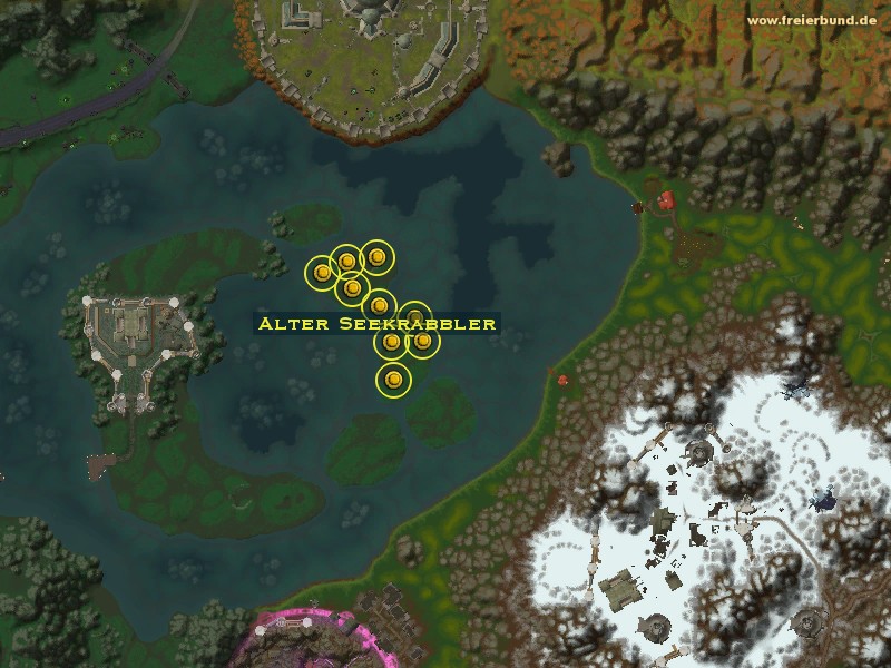 Alter Seekrabbler (Elder Lake Creeper) Monster WoW World of Warcraft 