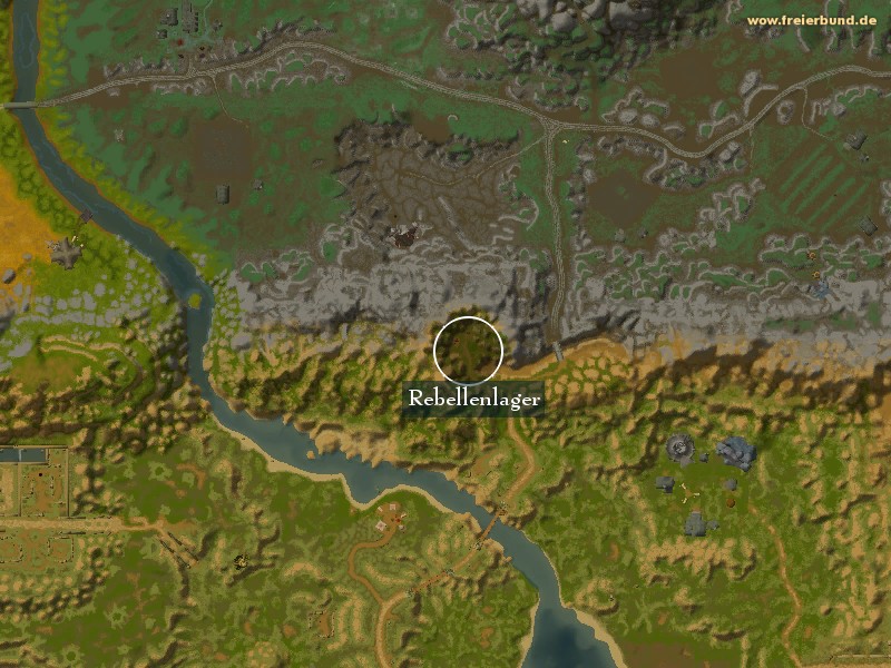 Rebellenlager (Rebel Camp) Landmark WoW World of Warcraft 