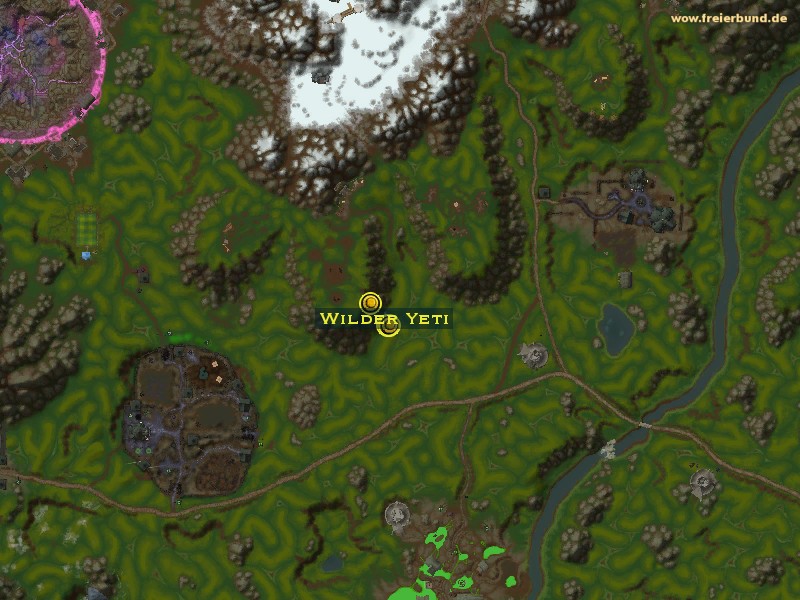 Wilder Yeti (Ferocious Yeti) Monster WoW World of Warcraft 