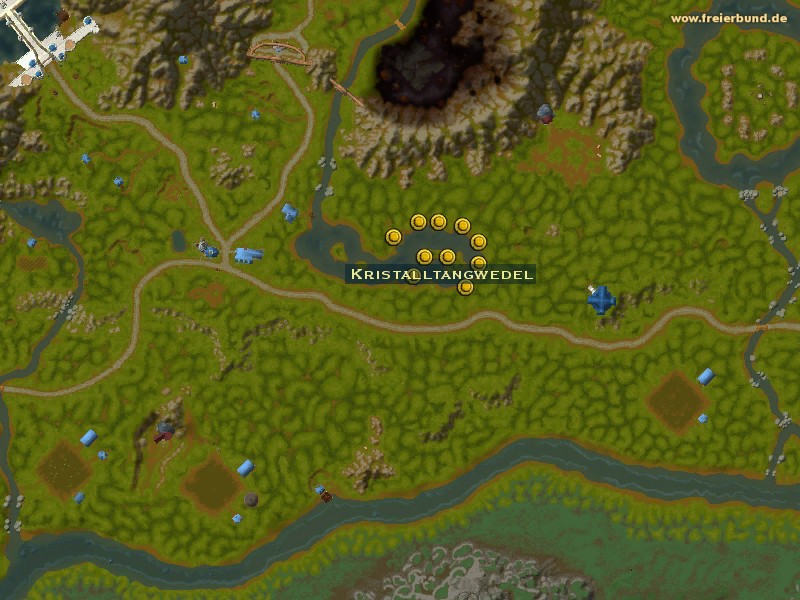 Kristalltangwedel (Crystal Kelp Frond) Quest-Gegenstand WoW World of Warcraft 