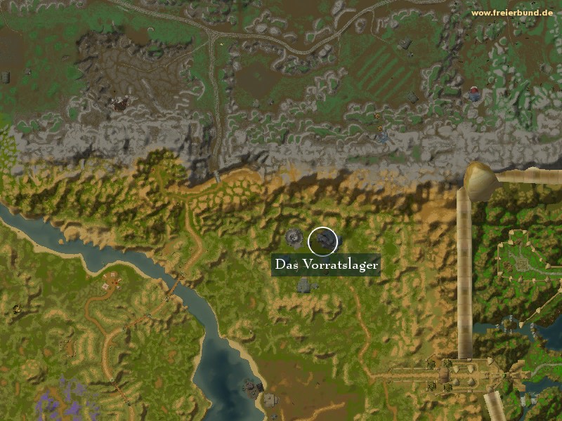Das Vorratslager (The Stockpile) Landmark WoW World of Warcraft 