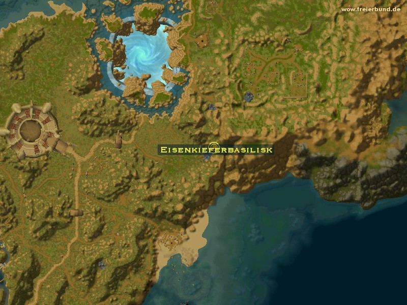 Eisenkieferbasilisk (Ironjaw Basilisk) Monster WoW World of Warcraft 