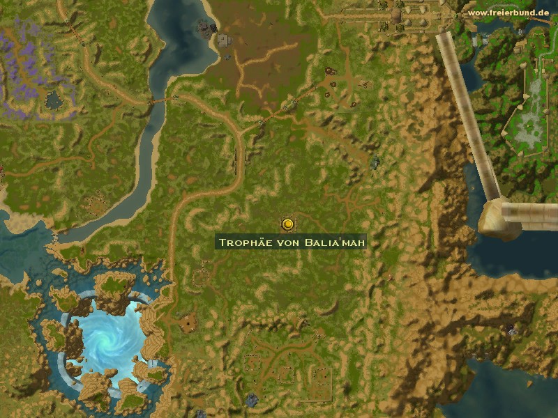 Trophäe von Balia'mah (Balia'mah Trophy) Quest-Gegenstand WoW World of Warcraft 