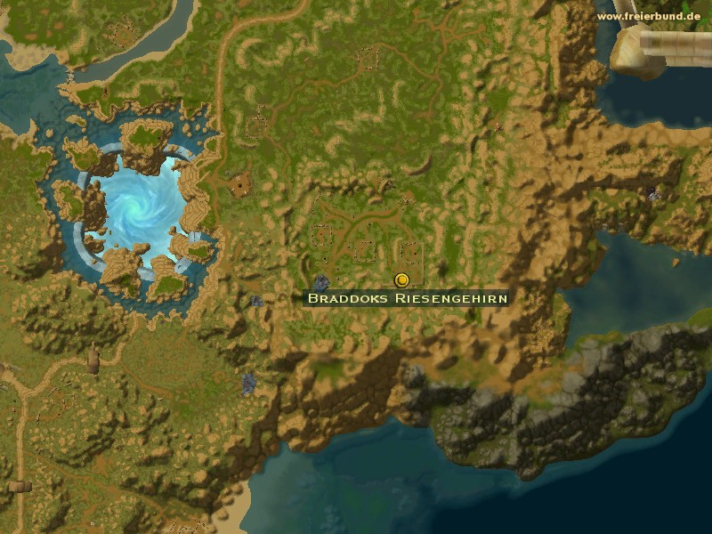 Braddoks Riesengehirn (Braddok's Big Brain) Quest-Gegenstand WoW World of Warcraft 