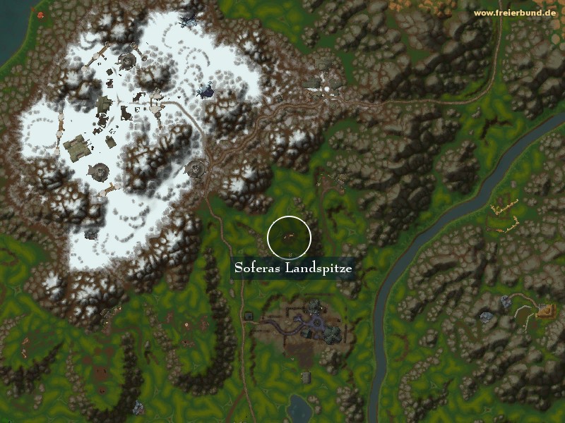 Soferas Landspitze (Sofera's Naze) Landmark WoW World of Warcraft 