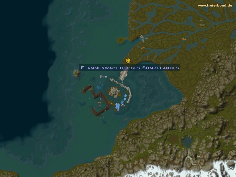 Flammenwächter des Sumpflandes (Wetlands Flame Warden) Quest NSC WoW World of Warcraft 
