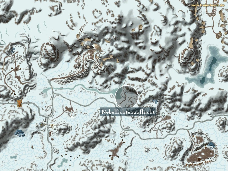 Nebelfichtenzuflucht (Misty Pine Refuge) Landmark WoW World of Warcraft 
