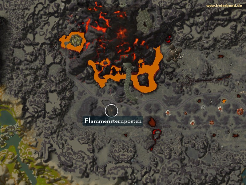 Flammensternposten (Flamestar Post) Landmark WoW World of Warcraft 