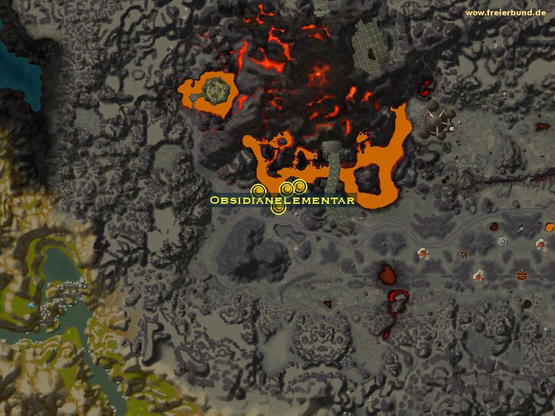 Obsidianelementar (Obsidian Elemental) Monster WoW World of Warcraft 
