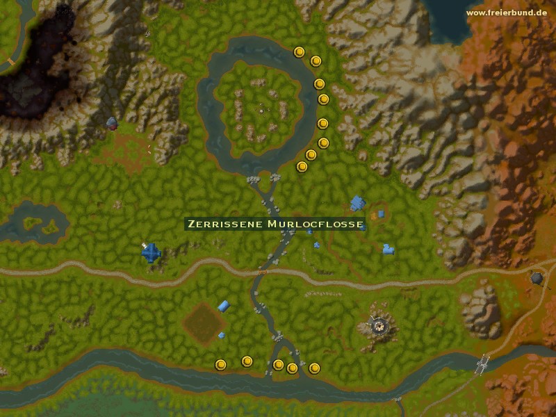 Zerrissene Murlocflosse (Torn Murloc Fin) Quest-Gegenstand WoW World of Warcraft 