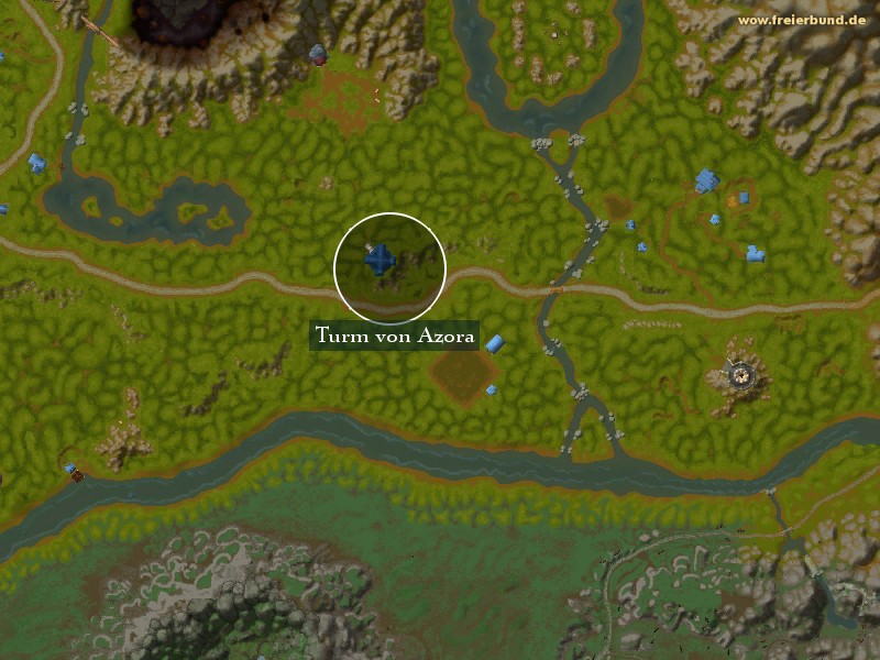 Turm von Azora (Tower of Azora) Landmark WoW World of Warcraft 