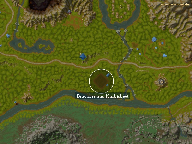 Brackbrunns Kürbisbeet (Brackwell Pumpkin Patch) Landmark WoW World of Warcraft 
