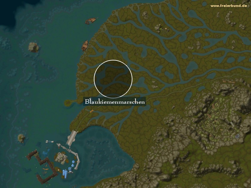 Blaukiemenmarschen (Bluegill Marsh) Landmark WoW World of Warcraft 