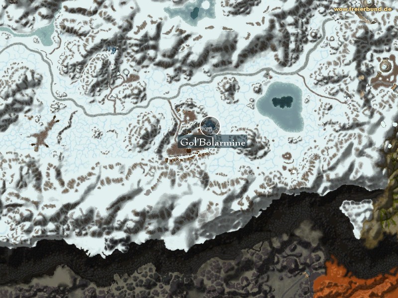 Gol'Bolarmine (Gol'Bolar Quarry Mine) Landmark WoW World of Warcraft 