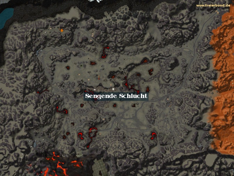 Sengende Schlucht (Searing Gorge) Zone WoW World of Warcraft 