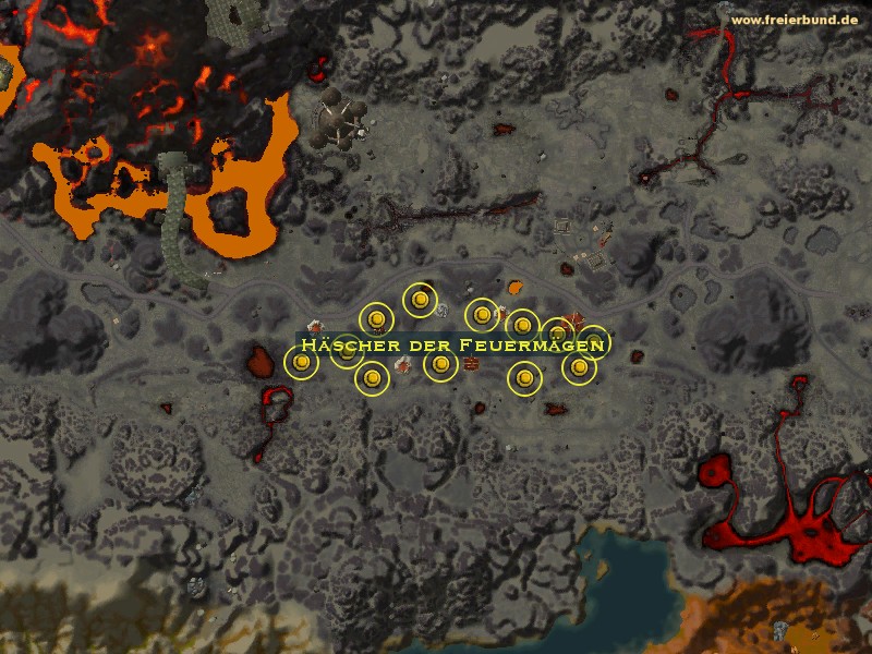 Häscher der Feuermägen (Firegut Reaver) Monster WoW World of Warcraft 
