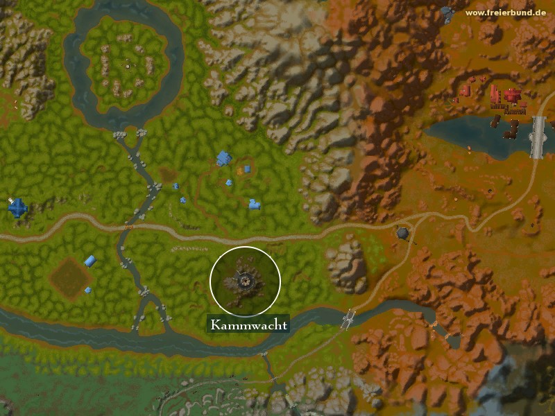Kammwacht (Ridgepoint Tower) Landmark WoW World of Warcraft 