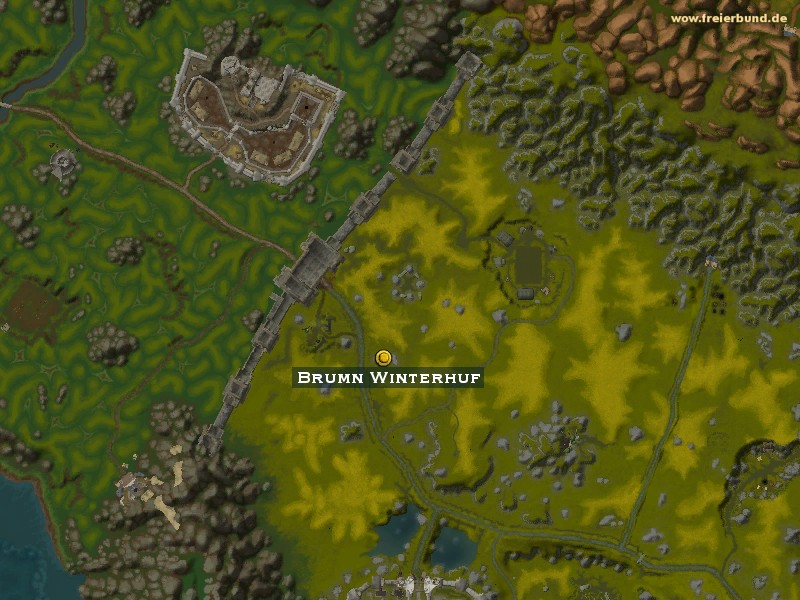 Brumn Winterhuf (Brumn Winterhoof) Trainer WoW World of Warcraft 