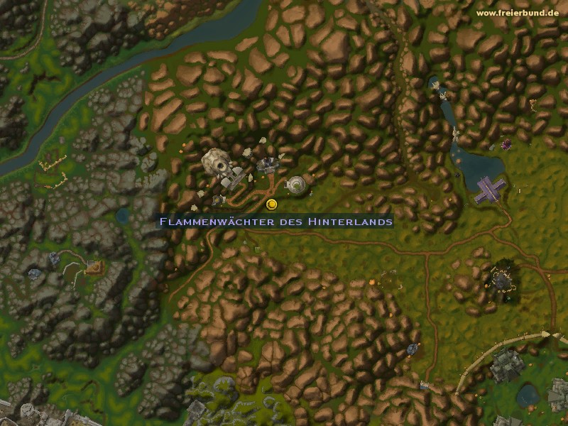Flammenwächter des Hinterlands (The Hinterlands Flame Warden) Quest NSC WoW World of Warcraft 