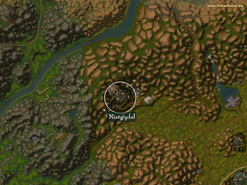 Nistgipfel (Aerie Peak) Landmark WoW World of Warcraft 