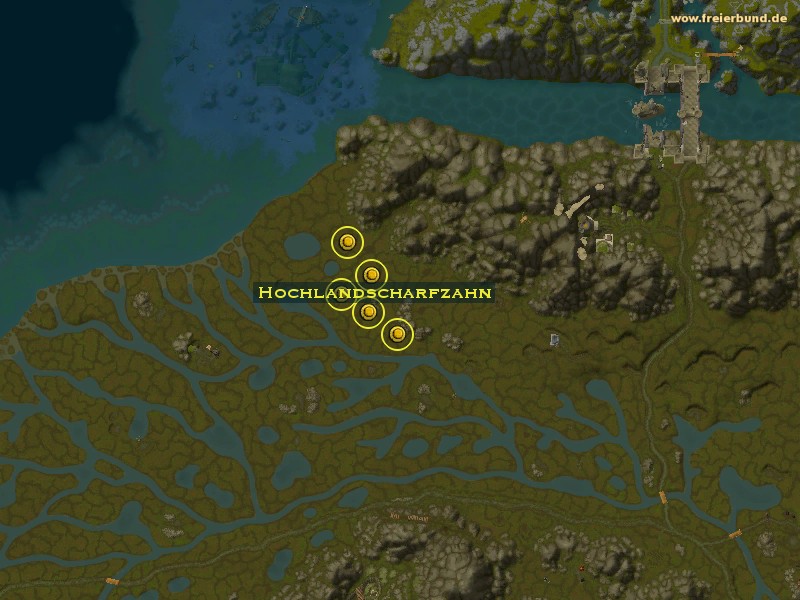 Hochlandscharfzahn (Highland Razormaw) Monster WoW World of Warcraft 