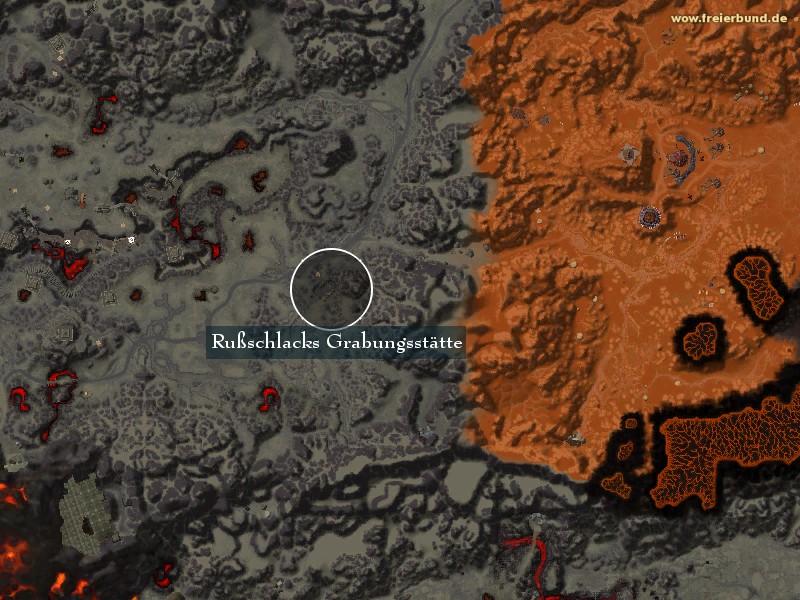 Rußschlacks Grabungsstätte (Grimesilt Dig Site) Landmark WoW World of Warcraft 
