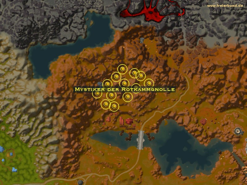 Mystiker der Rotkammgnolle (Redridge Mystic) Monster WoW World of Warcraft 