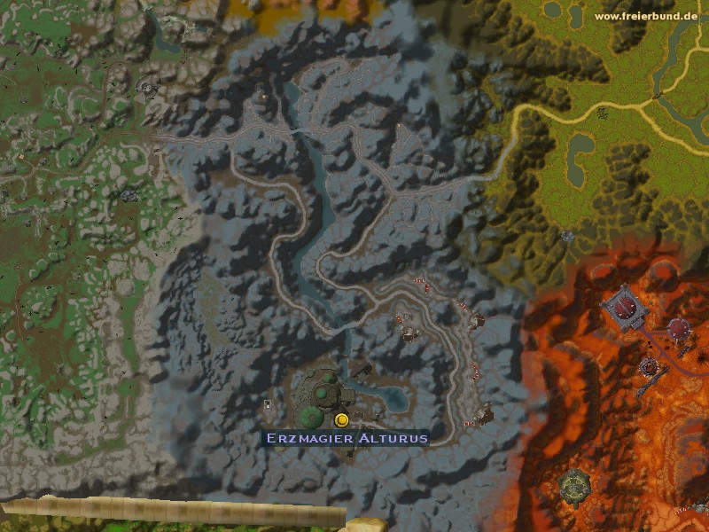 Erzmagier Alturus (Archmage Alturus) Quest NSC WoW World of Warcraft 