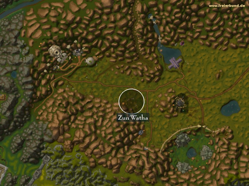 Zun'Watha (Zun'Watha) Landmark WoW World of Warcraft 