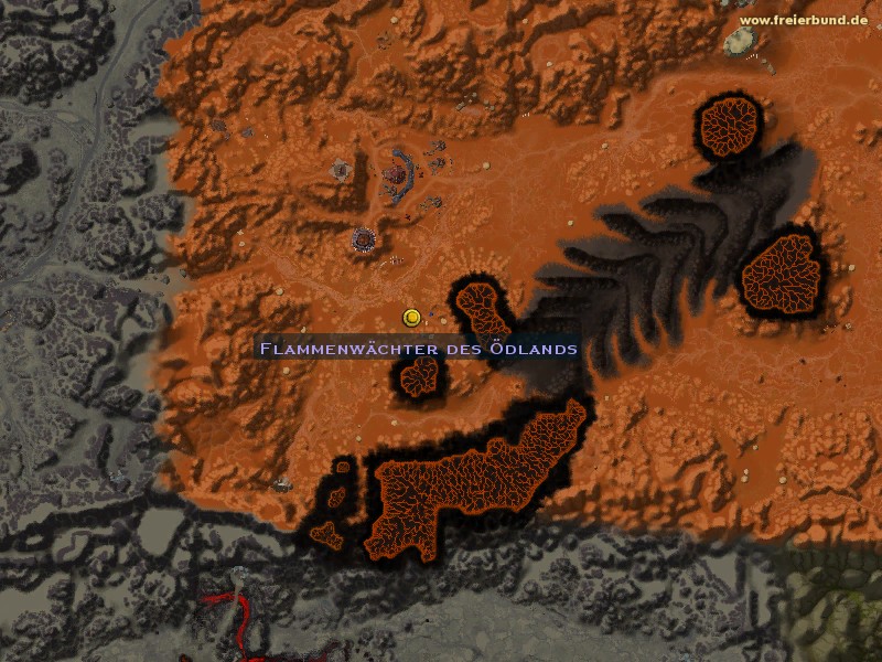 Flammenwächter des Ödlands (Badlands Flame Warden) Quest NSC WoW World of Warcraft 