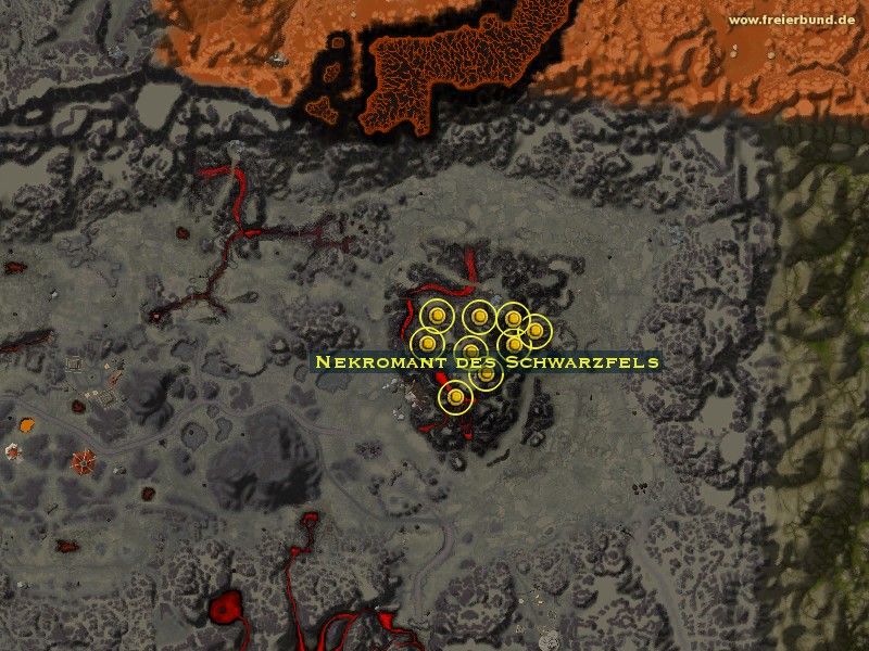 Nekromant des Schwarzfels (Blackrock Necromancer) Monster WoW World of Warcraft 