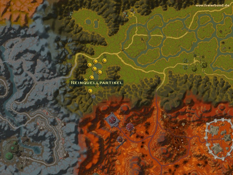 Reinquellpartikel (Purespring Mote) Quest-Gegenstand WoW World of Warcraft 