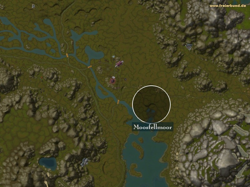 Moosfellmoor (Mosshide Fen) Landmark WoW World of Warcraft 