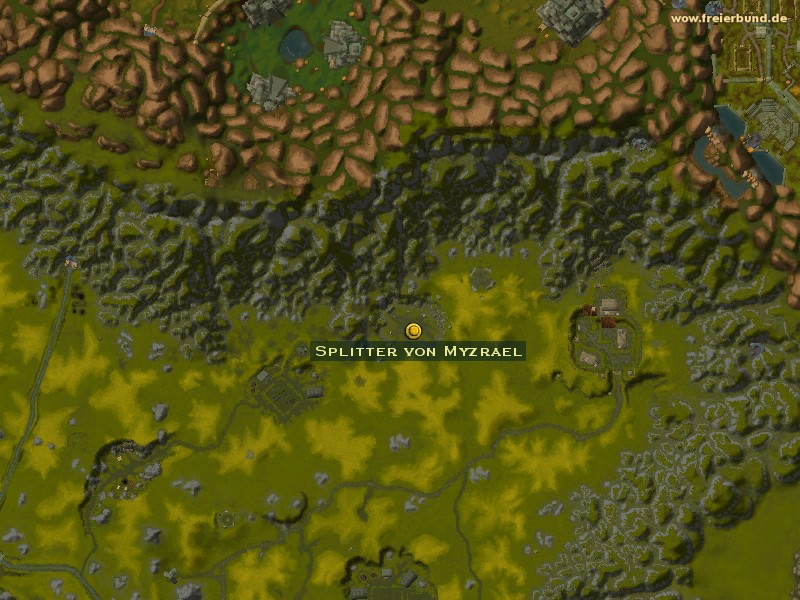Splitter von Myzrael (Shard of Myzrael) Quest-Gegenstand WoW World of Warcraft 