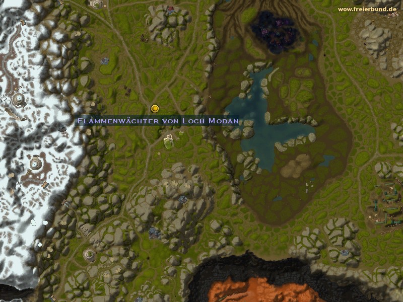Flammenwächter Von Loch Modan Quest Nsc Map And Guide Freier Bund World Of Warcraft