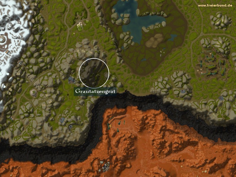 Grautatzengrat (Grizzlepaw Ridge) Landmark WoW World of Warcraft 
