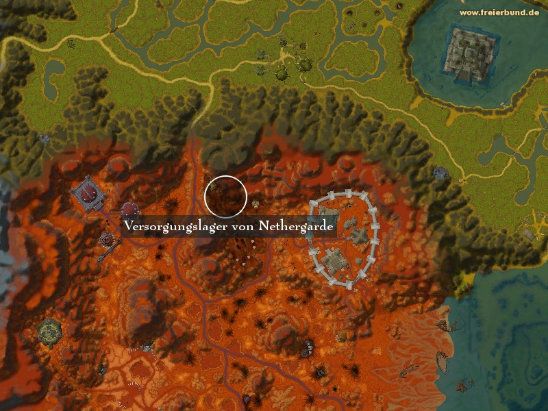Versorgungslager von Nethergarde (Nethergarde Supply Camps) Landmark WoW World of Warcraft 