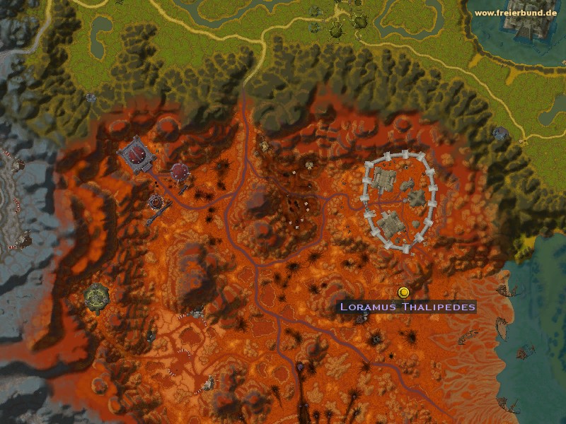Loramus Thalipedes (Loramus Thalipedes) Quest NSC WoW World of Warcraft 