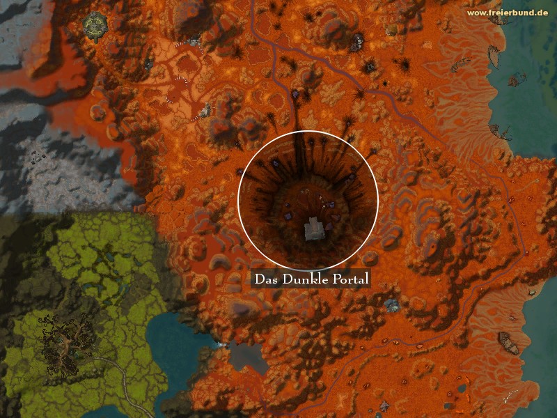 Das Dunkle Portal (The Dark Portal) Landmark WoW World of Warcraft 