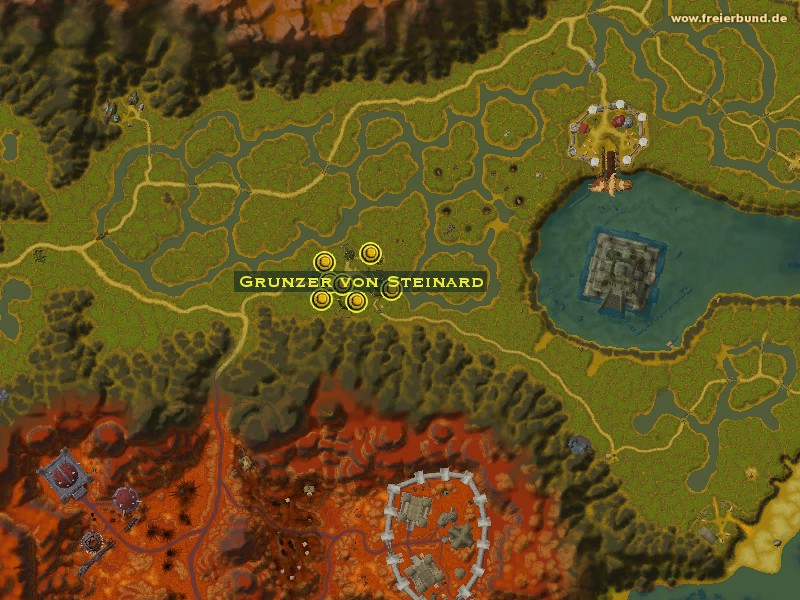 Grunzer von Steinard (Stonard Grunt) Monster WoW World of Warcraft 