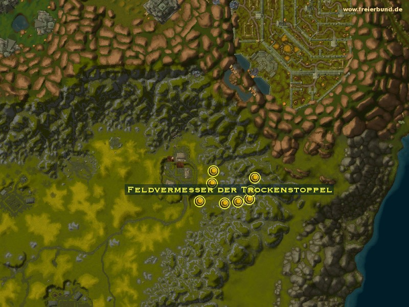 Feldvermesser der Trockenstoppel (Drywhisker Surveyor) Monster WoW World of Warcraft 