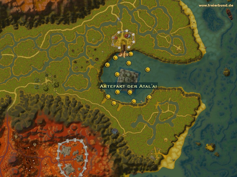 Artefakt der Atal'ai (Atal'ai Artifact) Quest-Gegenstand WoW World of Warcraft 